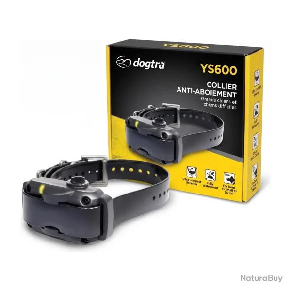 Dogtra YS 600 anti-aboiement pour grand chien, vendu par DZ DOG SHOP KARIM