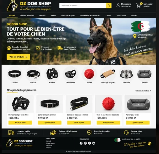 collier pour chien professionnel, vendu par DZ DOG SHOP KARIM