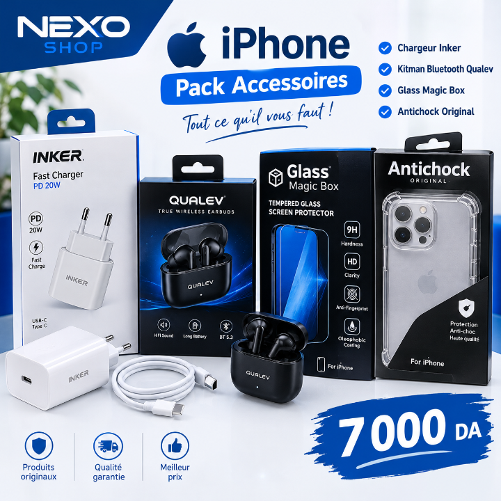 PACK Acceccoire iphone, Achats pour tous