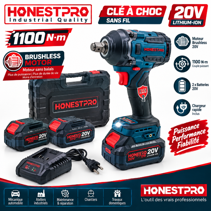 cle q choc  honest pro, Outillage quincaillerie