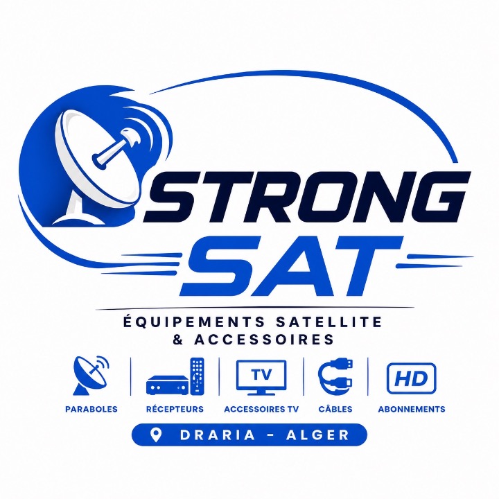 شعار متجر STRONG SAT