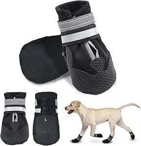 Lot de 4 chaussures pour chien, DZ DOG SHOP KARIM