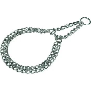 AniOne Collier de chaîne en acier chromé XL, DZ DOG SHOP KARIM